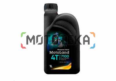 Масло моторное MotoLand (Мотолэнд) Moto 7100 4T 10w40 1л