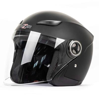 Шлем мото открытый HIZER (Хайзер) 219 (S) #2 matte-black