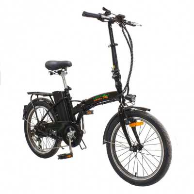 Электровелосипед GreenCamel (ГринКэмел) Соло (R20 350W 36V 10Ah) складной Серебристый