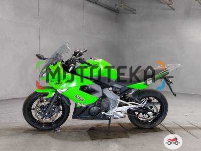 Мотоцикл KAWASAKI ER-4f (Ninja 400R) 2011, Зеленый пробег 8962