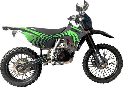 Мотоцикл кроссовый / эндуро BSE (БСЕ) Z10 L Green Shake (030)