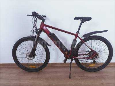 Электровелосипед GreenCamel (ГринКэмел) Мустанг (R27,5 350W 36V 10Ah) 21скор Красный