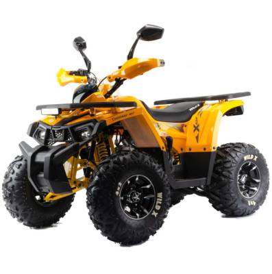 Квадроцикл детский MotoLand (Мотолэнд) VOX125 WILD X PRO А желтый (машинокомплект)