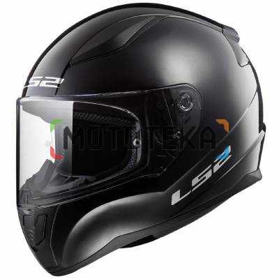 Шлем мото интеграл LS2 (ЛС2) FF353 Rapid Black Matt