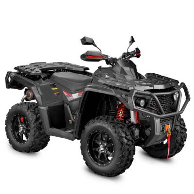 Квадроцикл AODES (Аодес) Pathcross ATV1000S EPS одноместный серый с ПСМ