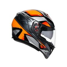 Шлем мото интеграл AGV (АГВ) K-3 SV MULTI Liquefy Black/Orange XXL