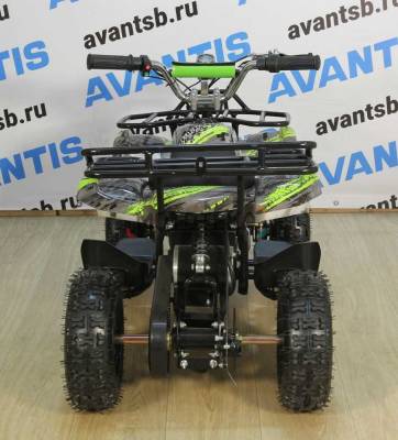 Электроквадроцикл детский Avantis (Авантис) ATV Classic E 800W зелёный ананас (машинокомплект)