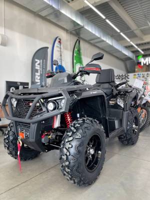 Квадроцикл AODES (Аодес) Pathcross ATV800L EPS двухместный черный с ПСМ