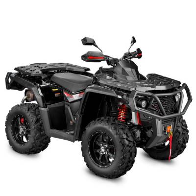 Квадроцикл AODES (Аодес) Pathcross ATV1000S EPS одноместный черный с ПСМ