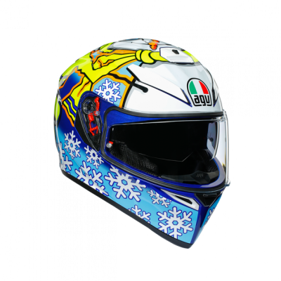 Шлем мото интеграл AGV (АГВ) K-3 SV TOP Rossi Winter Test 2016 XS