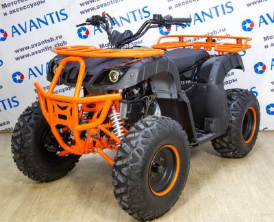 Квадроцикл Avantis (Авантис) Hunter 200 оранжевый/чёрный (баланс. вал) (машинокомплект)