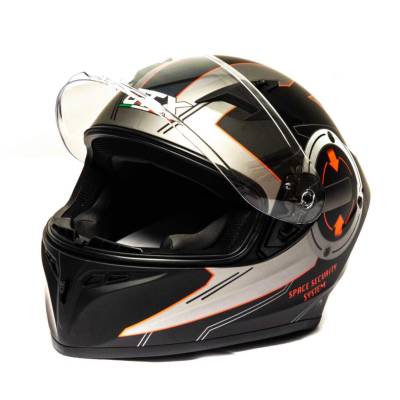 Шлем мото интеграл GTX 578 (XL) #5 BLACK/GRAY/RED