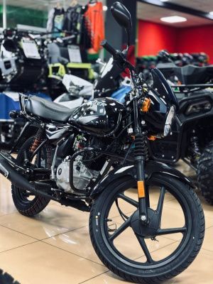 Мотоцикл дорожный BAJAJ (Баджадж) Boxer 150 UG чёрный/серый с ПТС