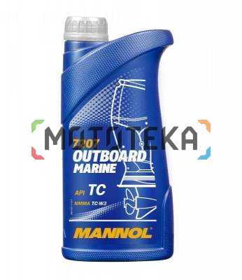 7207 Mannol (Маннол) OUTBOARD MARINE 1 л. Полусинтетическое моторное масло
