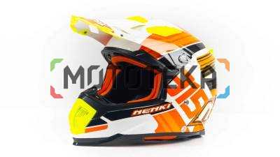 Шлем мото NENKI (Ненки) 315 (M) #1 orange