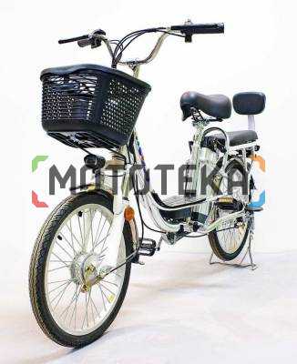 Электровелосипед GreenCamel (ГринКэмел) Транк-20 (R20 350W 48V 10Ah) Алюм Серебристый