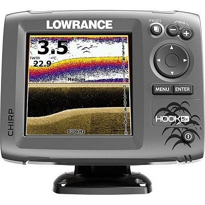 Эхолот Lowrance (Лоуренс) Hook - 5x Mid/High/DownScan