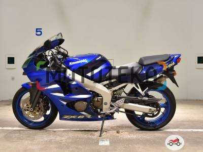 Мотоцикл KAWASAKI ZX-6 Ninja 2001, СИНИЙ пробег 32146