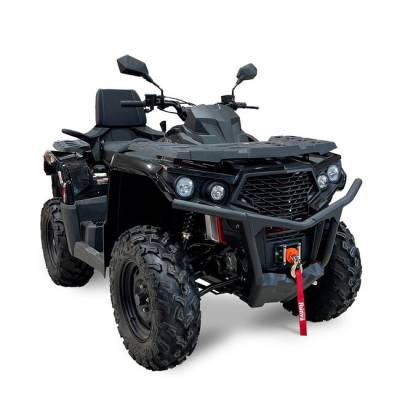 Квадроцикл AODES (Аодес) Pathcross ATV650L Basic EPS двухместный черный с ПСМ