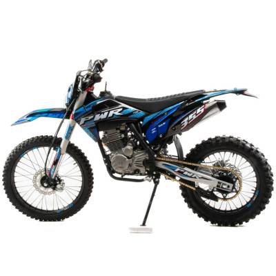 Мотоцикл кроссовый / эндуро PWR (ПВР) FZ250 (172FMM) (4V) (4 - х клапанный) синий