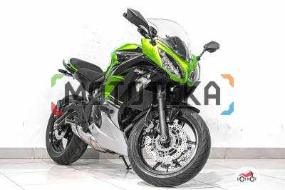 Мотоцикл KAWASAKI ER-4f (Ninja 400R) 2015, Зеленый пробег 2836