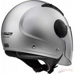 Шлем открытый LS2 (ЛС2) OF562 Airflow Silver - купить с доставкой, цены в интернет-магазине Мототека