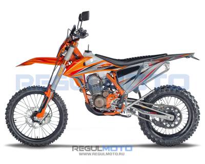 Мотоцикл кроссовый / эндуро Regulmoto (Регулмото) Holeshot оранжевый с ПТС