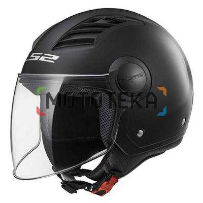 Шлем открытый LS2 (ЛС2) OF562 Airflow Black Matt