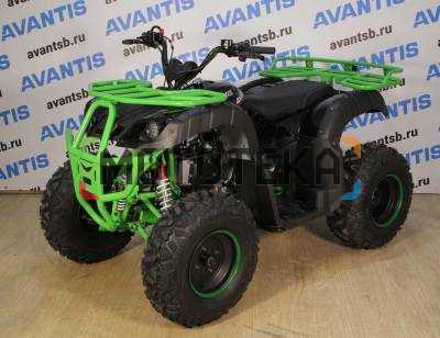 Квадроцикл Avantis (Авантис) Hunter 200 зелёный/чёрный (баланс. вал) (машинокомплект)