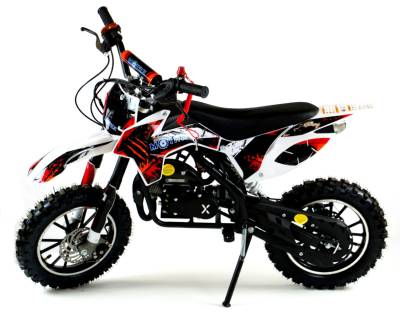 Мотоцикл кроссовый / эндуро Motax (Мотакс) Мини - кросс 50 PS (мех./ст.) белый/красный для детей