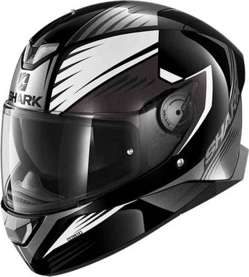 Шлем мото интеграл Shark (Шарк) SKWAL 2.2 HALLDER Black/White/Antracite XS