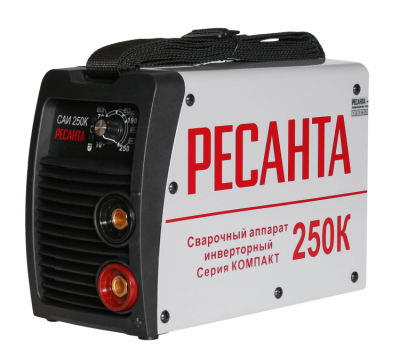 Сварочный аппарат инверторный Ресанта САИ250К (компакт)