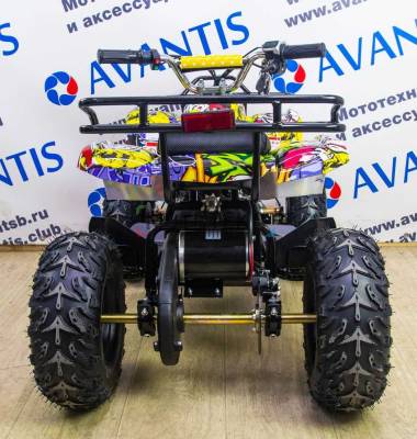 Электроквадроцикл детский Avantis (Авантис) ATV Classic E 1000W зелёный ананас (машинокомплект)