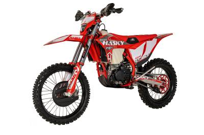 Мотоцикл кроссовый / эндуро Hasky (Хаски) F6 PRO 174NB красный/белый