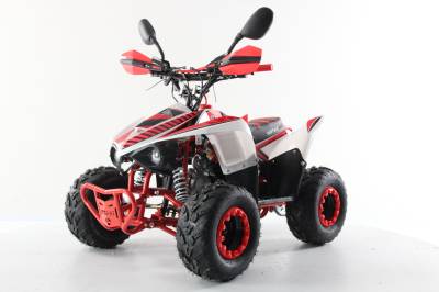 Квадроцикл детский Motax (Мотакс) ATV Mikro 110 белый/красный (машинокомплект)