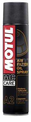 Спрей смазка MOTUL (Мотюль) А2 Air Filter Oil Spray 0,4л