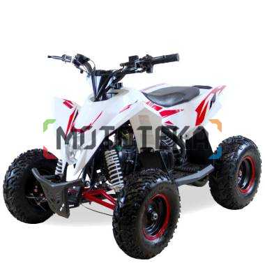 Квадроцикл детский Motax (Мотакс) GEKKON 90 (машинокомплект) белый/красный (машинокомплект)
