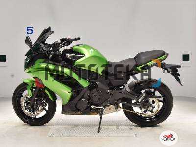 Мотоцикл KAWASAKI ER-6f (Ninja 650R) 2013, Зеленый пробег 2002