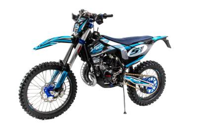 Мотоцикл кроссовый / эндуро PWR (ПВР) FS250 (2 - STROKE) синий