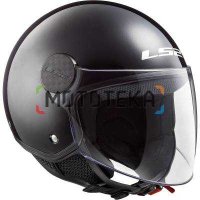 Шлем открытый LS2 (ЛС2) OF558 Sphere Solid Black