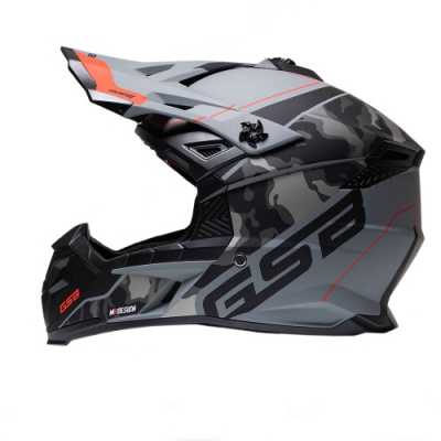Шлем кроссовый облегчённый GSB XP - 20 MO DESIGN URBANO CAMO - купить с доставкой, цены в интернет-магазине Мототека