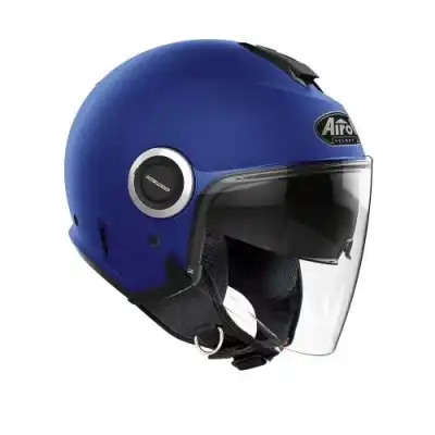 Шлем мото открытый Airoh (Айрох) HELIOS COLOR Blue Matt XS - купить с доставкой, цены в интернет-магазине Мототека