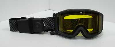 Очки снегоходные AiM (Аим) (PRO) 190-100 Accu Heated Goggles Black Matt  | Мототека