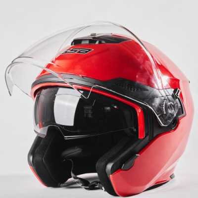 Шлем мото открытый GSB G - 263 RED - купить с доставкой, цены в интернет-магазине Мототека