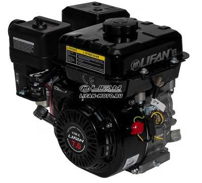 Двигатель LIFAN (Лифан) 170F - C Pro D20 катушка 3 Ампера - купить с доставкой, по выгодной цене в интернет-магазине Мототека