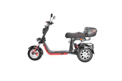 Электротрицикл White Siberia (Белая Сибирь) PRO TRIKE 3000W BLACK | Мототека