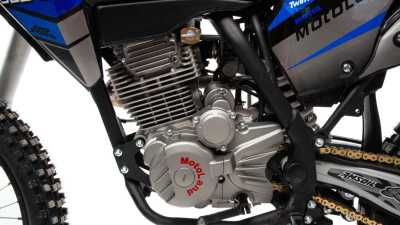 Мотоцикл кроссовый / эндуро MotoLand (Мотолэнд) XT 250 HS (172FMM) синий - купить с доставкой, по выгодной цене в интернет-магазине Мототека