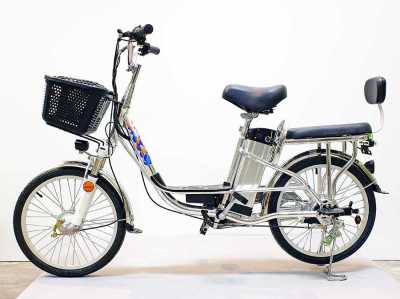 Электровелосипед GreenCamel (ГринКэмел) Транк-20 (R20 350W 48V 10Ah) Алюм Серебристый