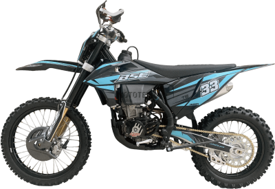 Мотоцикл кроссовый / эндуро BSE (БСЕ) T8 Neon Blue (015) - купить с доставкой, по выгодной цене в интернет-магазине Мототека