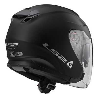 Шлем открытый LS2 (ЛС2) OF521 Infinity Black Matt - купить с доставкой, цены в интернет-магазине Мототека